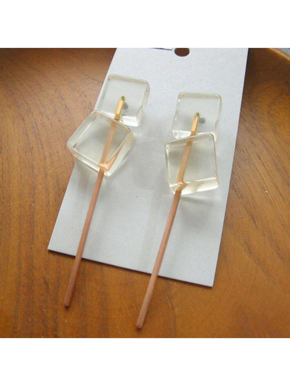 COS Abstract Earrings